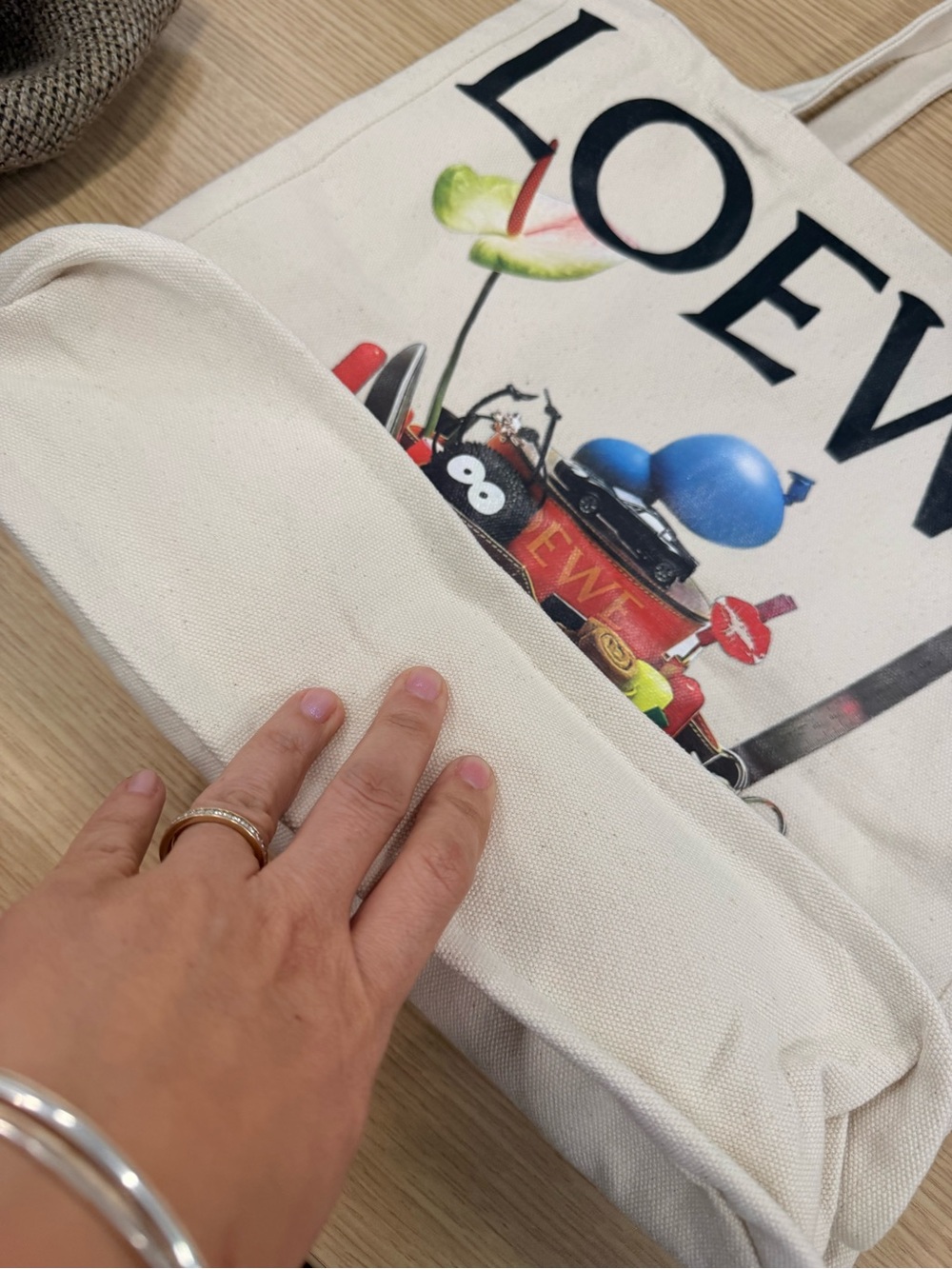 Loewe Crafted World Exhibition Canvas Tote Bag 🛍️🤩💕 - Picture 2 of 5
